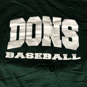 Santa Barbara Dons baseball t-shirt sz 2XL